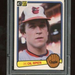 MVP year second year,Mint  Bubblegum card Cal Ripken Jr.,Baltimore